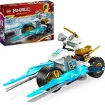 LEGO NINJAGO Zanes Eismotorrad, Ninja-Spielset mit 1 Minifigur, Action-Spielzeug,