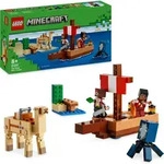 LEGO Minecraft Die Piratenschiffreise, Spielzeug-Schiff mit Piratenfiguren,