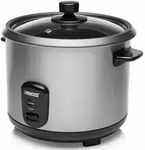 Princess 271950 Reiskocher, Schwarz, Edelstahl, 1,8 l, Edelstahl, 700 W, 230 V,...
