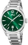 Lotus Herren Uhr Classic Luxus Elegant Edelstahl Armbanduhr silber UL18692/4 - Silber