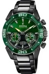 Festina Herren Uhr Sport Edelstahl Armbanduhr schwarz UF20548/2 - Schwarz