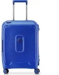 Delsey Paris - Moncey 55 Cm Slim 4 Double Wheels Cabin Trolley Case - Blau