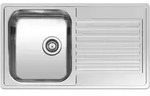 REGINOX Elite Sp&uuml;le CENTURIO R10 Edelstahl poliert / Auflagesp&uuml;le - Silber