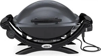 Weber 52020053, Weber Q 1400, 2200 W, Grill, Elektro, Tisch, Feuerrost, Grau