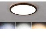 Trio Leuchten LED Deckenleuchte Aureo &Oslash; 29cm 18W schwarz - Schwarz