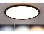 Trio Leuchten LED Deckenleuchte Aureo &Oslash; 40cm 30W schwarz - Schwarz