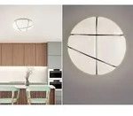LED Deckenleuchte TIBOR &Oslash;28cm R62903001 - Wei&szlig;