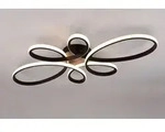Trio Fly LED Deckenleuchte 32W dimmbar Schwarz Matt warmweiss - Schwarz