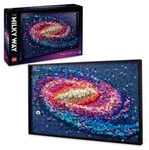 LEGO Art Die Milchstra&szlig;en-Galaxie, Wanddeko, Geschenk f&uuml;r Weltraum- und