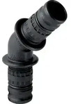 Geberit GE Mepla Winkel, PVDF, 45 Grad, &Oslash; 63 mm, 1 Stk.