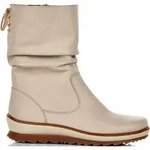 Remonte Stiefel bequem warm gef&uuml;ttert in weiss/weiss kombi, Gr. 36 - Wei&szlig; - 36