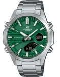 Casio EFV-C120D-3AEF Edifice Herrenuhr Chronograph Stahl/Gr&uuml;n - Gr&uuml;n