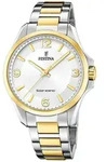 Festina Herren Uhr Luxus Edelstahl Armbanduhr silber gold UF20657/1 - Silber