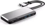 Alogic Dockingstation Twin Super Dock - Schwarz/Silber