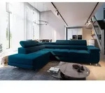 Masseno Ecksofa SELVA L-S mit Schlaffunktion L-Form, Sofa mit Bettkasten,