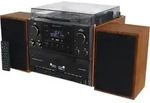 Soundmaster MCD5600BR, Schwarz, Holz, 2 Deck(s), 10 W, DAB+, FM, PLL, UKW, 3,5 mm, AC