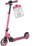 HUDORA Scooter Up 145 Junior - pixie/berry - Hochwertiger & sicherer Kinder Roller ab