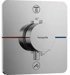 HansGrohe ShowerSelect Com.Q TH UP 2V.Sich.kom.chr Chrome, 15586000 - Silber