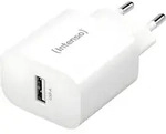 Intenso Ladeger&auml;t Power Adapter 5 Watt W5A 1x USB-A f&uuml;r 1 Ger&auml;t wei&szlig; - Wei&szlig;