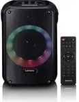 LENCO BTC-060BK - Karaoke-Set mit Bluetooth&reg;, wiederaufladbarem Akku, drahtlosem