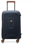 Delsey Paris - Moncey -55 Cm 4 Double Wheels Cabin Trolley Case - Blau