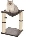 Amazon Basics Katzen-Kratzbaum mit Haus, H&auml;ngematte, Bett und Kratzstamm, 41 x 51 x