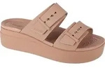 Crocs Brooklyn Low Wedge Sandal 207431-2Q9, Badelatschen, Damen, Braun, Gr&ouml;&szlig;e: