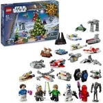 LEGO Star Wars Adventskalender 2024, 18 Mini-Modelle und 6 Charaktere zum Sammeln, 