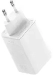 Baseus GAN6 65W ADPTR + 100W C KBL-BYZ, Auto, AC, Wei&szlig; - Wei&szlig;