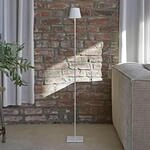 SIGOR Akku-Stehleuchte Nuindie USB-C 1200mm schneewei&szlig; rund 2,2W FlexMood