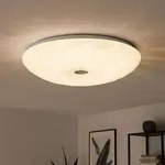 LED Deckenleuchte, Sterneneffekt, CCT, wei&szlig;, D 57,5 cm - Wei&szlig;