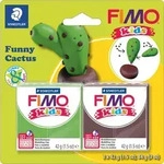 Staedtler FIMO 8035, Modellierton, Braun, Gr&uuml;n, Kind, 2 St&uuml;ck(e), 2 Farben, 110 &deg;C