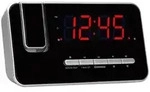 Denver CRP-618, Uhr, Digital, FM, PLL, LED, 3,05 cm (1.2"), Rot - Schwarz
