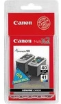 Canon PG-40 / CL-41 Multi Pack - 2er-Pack - Schwarz, Farbe (Cyan, Magenta, Gelb) -