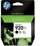 HP 920XL Schwarz Original Tintenpatrone mit hoher Reichweite, Hohe (XL-) Ausbeute,