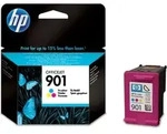 HP 901 Cyan/Magenta/Gelb Original Druckerpatrone, Standardertrag, Cyan, Magenta,