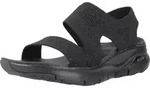 Sandalen Skechers 119458-BBK f&uuml;r Damen - Schwarz - 36