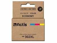 Actis KH-302CR Tinte (Ersatz für HP 302XL F6U67AE; Premium; 21 ml; Farbe)