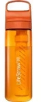 LifeStraw Trinkflasche GO 2.0, Filterflasche, Kyoto Orange, 650ml - Gold