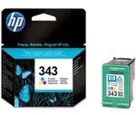 HP 343 Cyan/Magenta/Gelb Original Tintenpatrone, Standardertrag, Cyan, Magenta,...