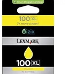 Lexmark 100XL, Hohe (XL-) Ausbeute, Gelb, Tinte auf Pigmentbasis, 1 St&uuml;ck(e)