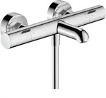 Hansgrohe Thermostat Ecostat Fine Wanne Aufputz DN15 chrom, 13325000 - Silber