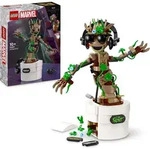 LEGO Marvel Tanzender Groot, animierte Minifigur eines Charakters aus Guardians of