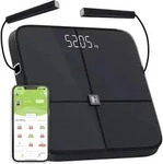 HAMMER K&ouml;rperanalysewaage Body Screen TX, schwarz, 8 Sensoren, 15 Messungen...