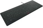 Contour Design JK-8502EU-2, Kabelgebunden, USB, QWERTY, Schwarz - Schwarz