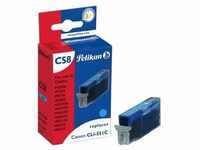 Pelikan C58 - Cyan - Tintenpatrone (entspricht: Canon CLI-551C ) - für Canon PIXMA