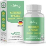Vitabay Nattokinase 2.000 FU &ndash; 180 vegane Kapseln &ndash; liposomale Nattokinase...