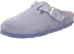 Rohde Damen Clog Leder Pantolette robust klassisch Schnalle Alba 6071, Gr&ouml;&szlig;e:37 EU,
