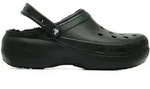 Clog zum Reinschl&uuml;pfen Classic Platorm Lined Clog - Schwarz - 41