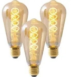 N&auml;ve Leuchten 3er-Set LED Leuchtmittel "DILLY" H: 14,6cm warmwei&szlig; 3er-Set LED